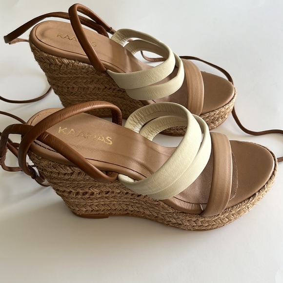 Wedge Kaanas shoes with straps - Picture 2 of 6